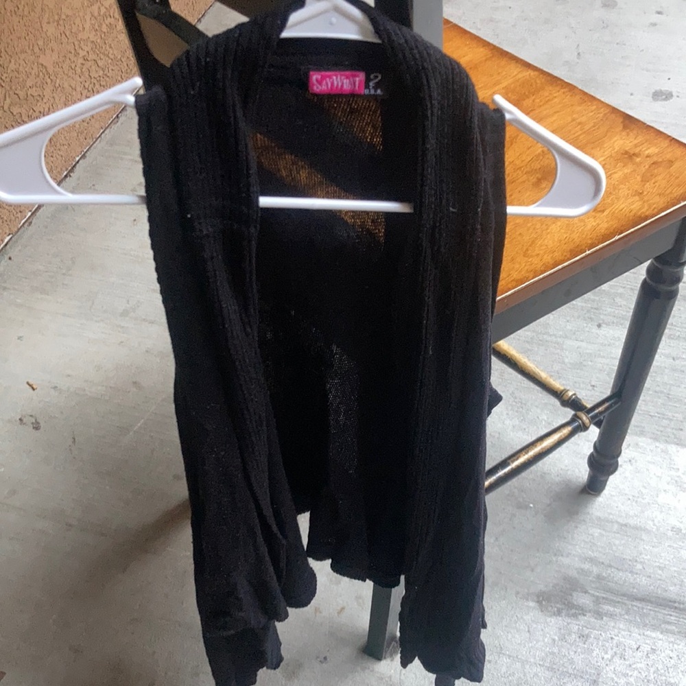 Black sweater